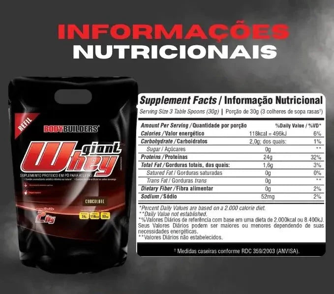 Whey Protein Suplemento em Pó