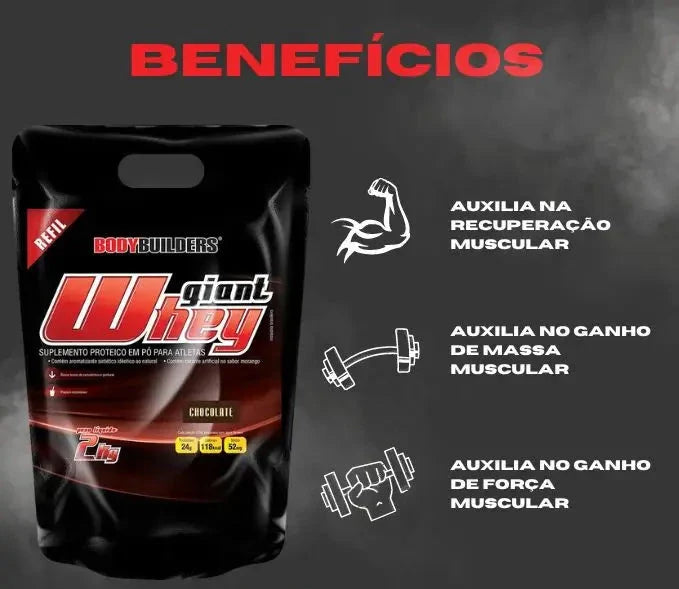 Whey Protein Suplemento em Pó